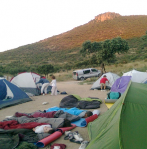 acampada