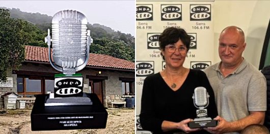 El Aula Apícola Sierra de Hoyo premiada como mejor empresa de Hoyo de Manzanares